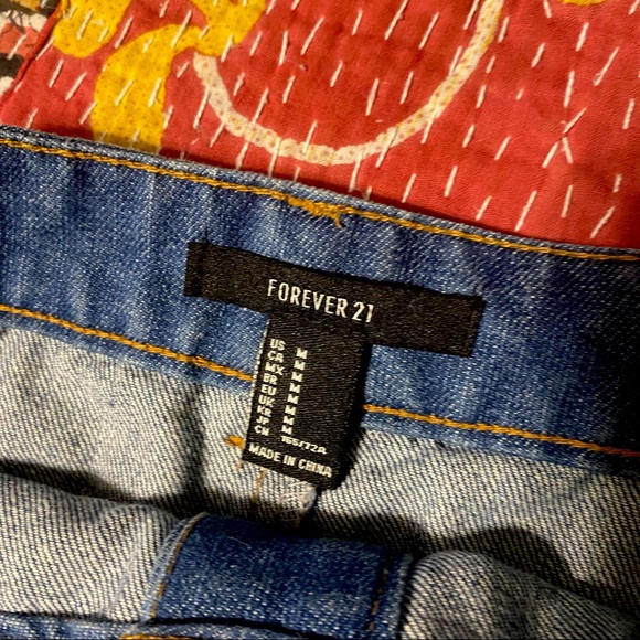 70s style suede skirt forever 21 - Picture 3 of 3